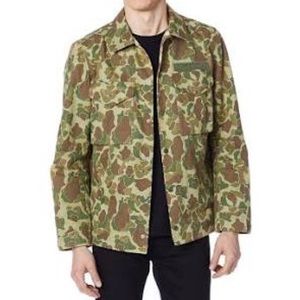 Rag and Bone Camo Flight Shirt Jacket